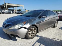 Salvage cars for sale at West Palm Beach, FL auction: 2014 Hyundai Sonata GLS