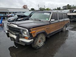 Salvage cars for sale at New Britain, CT auction: 1990 Jeep Grand Wagoneer