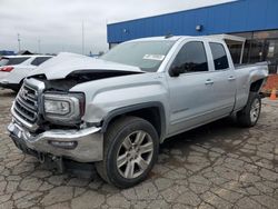 Salvage cars for sale from Copart Woodhaven, MI: 2016 GMC Sierra K1500 SLE