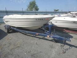 Salvage cars for sale from Copart Harrisburg, PA: 2001 Larson Boat With Trailer