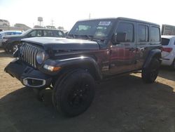 Salvage cars for sale from Copart Chicago Heights, IL: 2018 Jeep Wrangler Unlimited Sahara