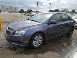 Salvage cars for sale at Chicago Heights, IL auction: 2013 Chevrolet Cruze LS