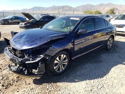 Salvage cars for sale at Magna, UT auction: 2015 Honda Accord LX