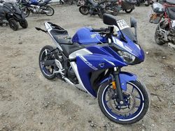 Salvage cars for sale from Copart Arlington, WA: 2017 Yamaha YZFR3