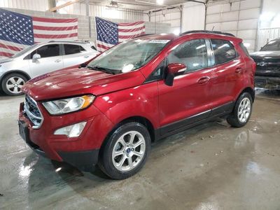 Salvage cars for sale from Copart Columbia, MO: 2018 Ford Ecosport SE