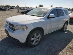 Dodge Durango salvage cars for sale: 2013 Dodge Durango SXT