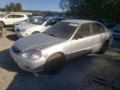 Salvage cars for sale from Copart Arlington, WA: 1999 Honda Civic Base