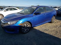 Salvage cars for sale at Chambersburg, PA auction: 2018 Honda Civic EX