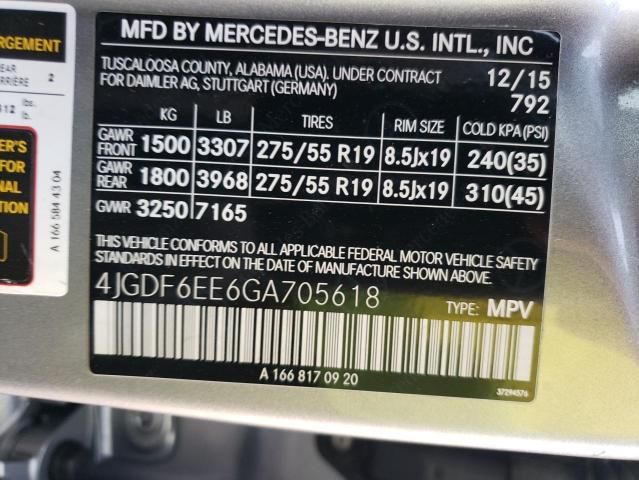 2016 Mercedes-Benz GL 450 4matic