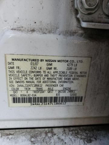 2007 Nissan Altima 2.5