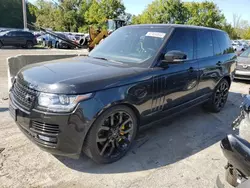 Salvage cars for sale at Marlboro, NY auction: 2019 Land Rover Range Rover Supercharged