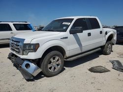 Salvage cars for sale from Copart San Antonio, TX: 2011 Ford F150 Supercrew