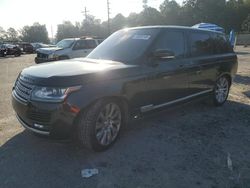 Salvage SUVs for sale at auction: 2014 Land Rover Range Rover Supercharged