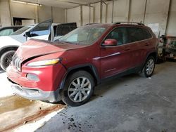 Salvage cars for sale at Madisonville, TN auction: 2015 Jeep Cherokee Limited