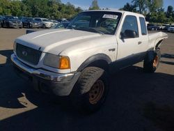 Ford Ranger salvage cars for sale: 2002 Ford Ranger Super Cab