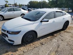 Salvage cars for sale at Lexington, KY auction: 2016 Chevrolet Malibu LT