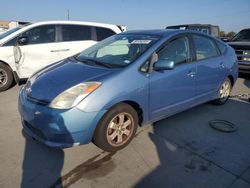 Salvage cars for sale from Copart Grand Prairie, TX: 2005 Toyota Prius