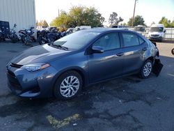 Toyota salvage cars for sale: 2018 Toyota Corolla L