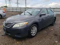 Salvage cars for sale from Copart Elgin, IL: 2010 Toyota Camry SE