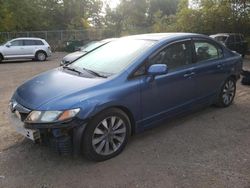 Salvage cars for sale at Bowmanville, ON auction: 2009 Honda Civic EXL