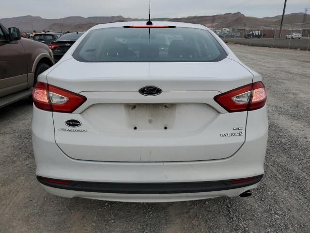 2013 Ford Fusion SE Hybrid