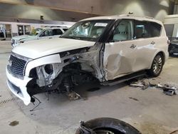 Salvage cars for sale at Sandston, VA auction: 2017 Infiniti QX80 Base