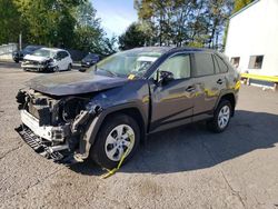 Toyota Rav4 LE salvage cars for sale: 2019 Toyota Rav4 LE