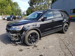 Salvage cars for sale from Copart Portland, OR: 2019 Ford Explorer Sport