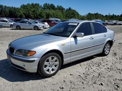 Salvage cars for sale at Mendon, MA auction: 2004 BMW 325 XI