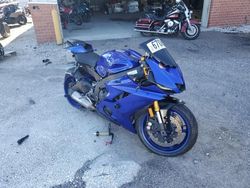 Salvage motorcycles for sale at Orlando, FL auction: 2018 Yamaha YZFR6