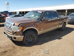 Ford salvage cars for sale: 2012 Ford F150 Supercrew