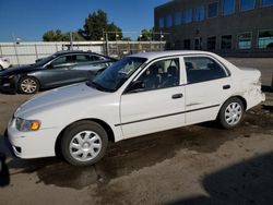 Toyota salvage cars for sale: 2001 Toyota Corolla CE