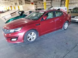 Salvage cars for sale at Woodburn, OR auction: 2015 KIA Optima LX