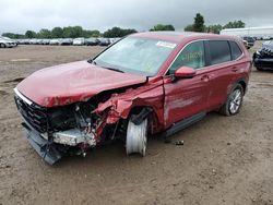 Salvage cars for sale at Davison, MI auction: 2023 Honda CR-V EXL