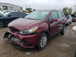 Salvage cars for sale at Elgin, IL auction: 2017 Chevrolet Trax LS