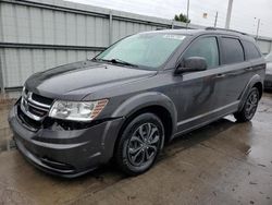 Salvage cars for sale at Littleton, CO auction: 2017 Dodge Journey SE