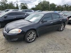 Chevrolet Impala LTZ salvage cars for sale: 2008 Chevrolet Impala LTZ