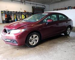 Honda Civic LX salvage cars for sale: 2015 Honda Civic LX