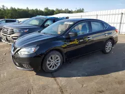Salvage cars for sale at Windham, ME auction: 2019 Nissan Sentra S