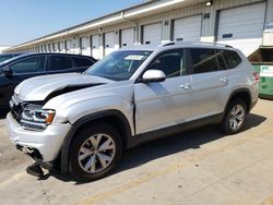 Salvage cars for sale from Copart Earlington, KY: 2018 Volkswagen Atlas SE