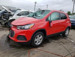 Salvage cars for sale at Chicago Heights, IL auction: 2020 Chevrolet Trax LS