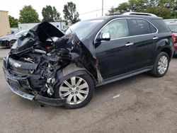 Salvage cars for sale at Moraine, OH auction: 2010 Chevrolet Equinox LTZ