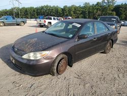 Toyota Camry le salvage cars for sale: 2002 Toyota Camry LE