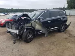 Salvage cars for sale from Copart Harleyville, SC: 2019 Infiniti QX60 Luxe