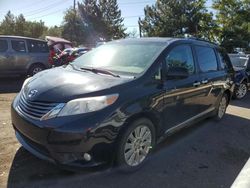 Vehiculos salvage en venta de Copart Denver, CO: 2012 Toyota Sienna XLE