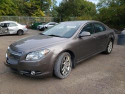 Vehiculos salvage en venta de Copart Bowmanville, ON: 2010 Chevrolet Malibu LTZ