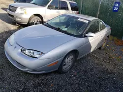 Salvage cars for sale from Copart Anchorage, AK: 2002 Saturn SC2