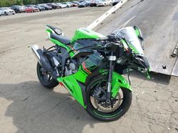 Salvage motorcycles for sale at New Britain, CT auction: 2023 Kawasaki ZX636 K