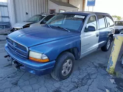 Salvage cars for sale from Copart Fort Wayne, IN: 2002 Dodge Durango Sport