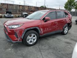 Salvage cars for sale from Copart Wilmington, CA: 2020 Toyota Rav4 LE